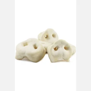 Whesco Grisetryner hvide puffede 5 stk