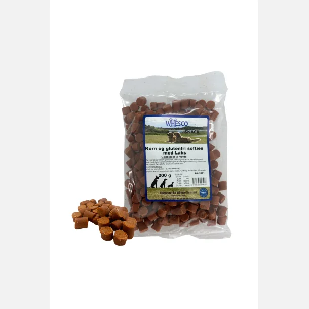 Whescos Korn &amp; Glutenfri softies m. Laks